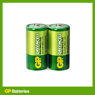 GP GreenCell Battery Size C 14G (R14P 1.5V),(Pcs2) แพ็ค 2ก้อน