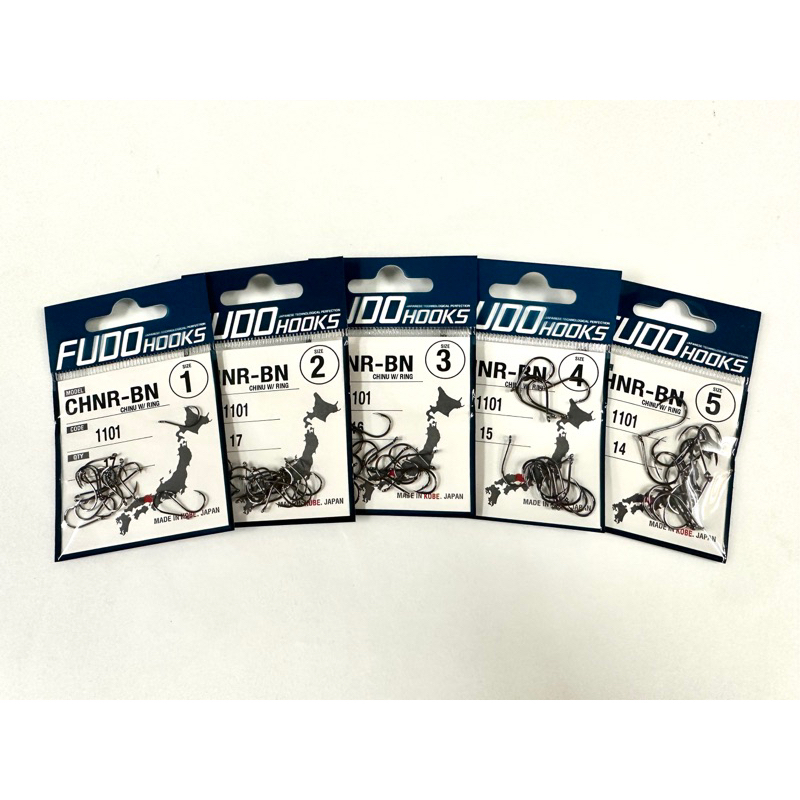 เบ็ด FUDO HOOKS ชินุ รู