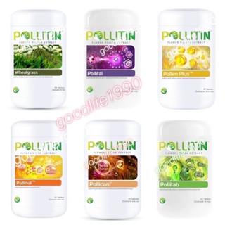 Pollitin SET6กระปุก Wheatgrass, Pollital, Pollenplus, Pollinal, Pollican, Pollitab