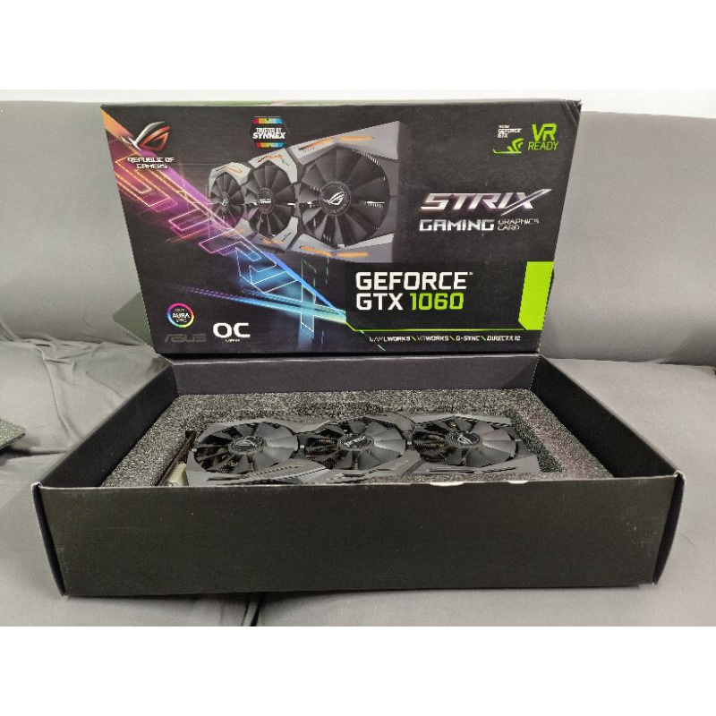 Asus  Strix Gaming  GeForce® GTX 1060 OC edition 6GB มือสอง