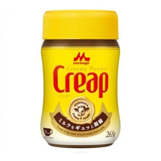 ครีมเทียมนมญี่ปุ่น​แท้ๆ​ แบบขวด morinaga creap creamer powder 265 g.