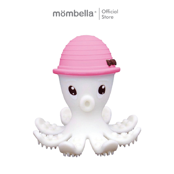 Mombella ยางกัดปลาหมึก เสริมพัฒนาการ เพื่อป้องกันการสำลัก ยางกัดที่ดีที่สุด อันดับ 1 จากอังกฤษ