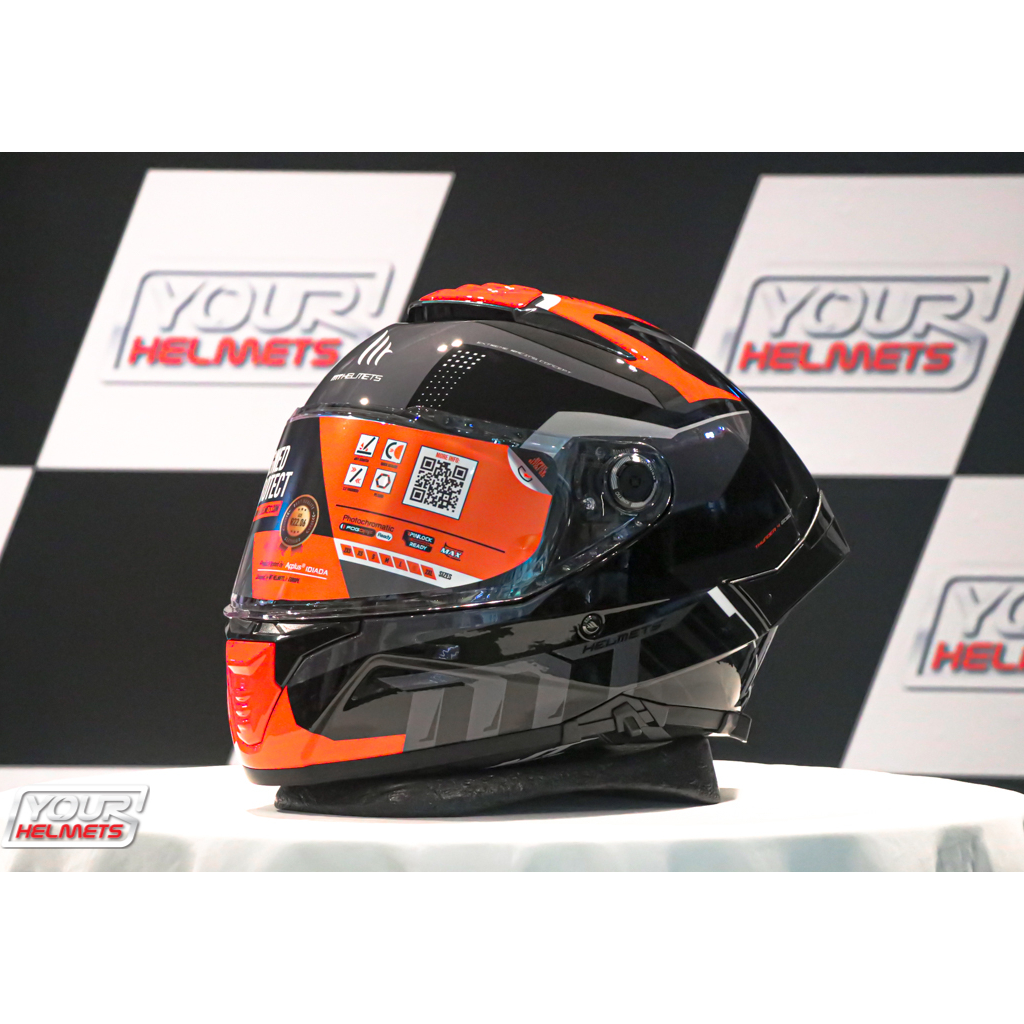 หมวกกันน็อค MT HELMETS รุ่น THUNDER 4 SV GOBLIN GLOSS RED