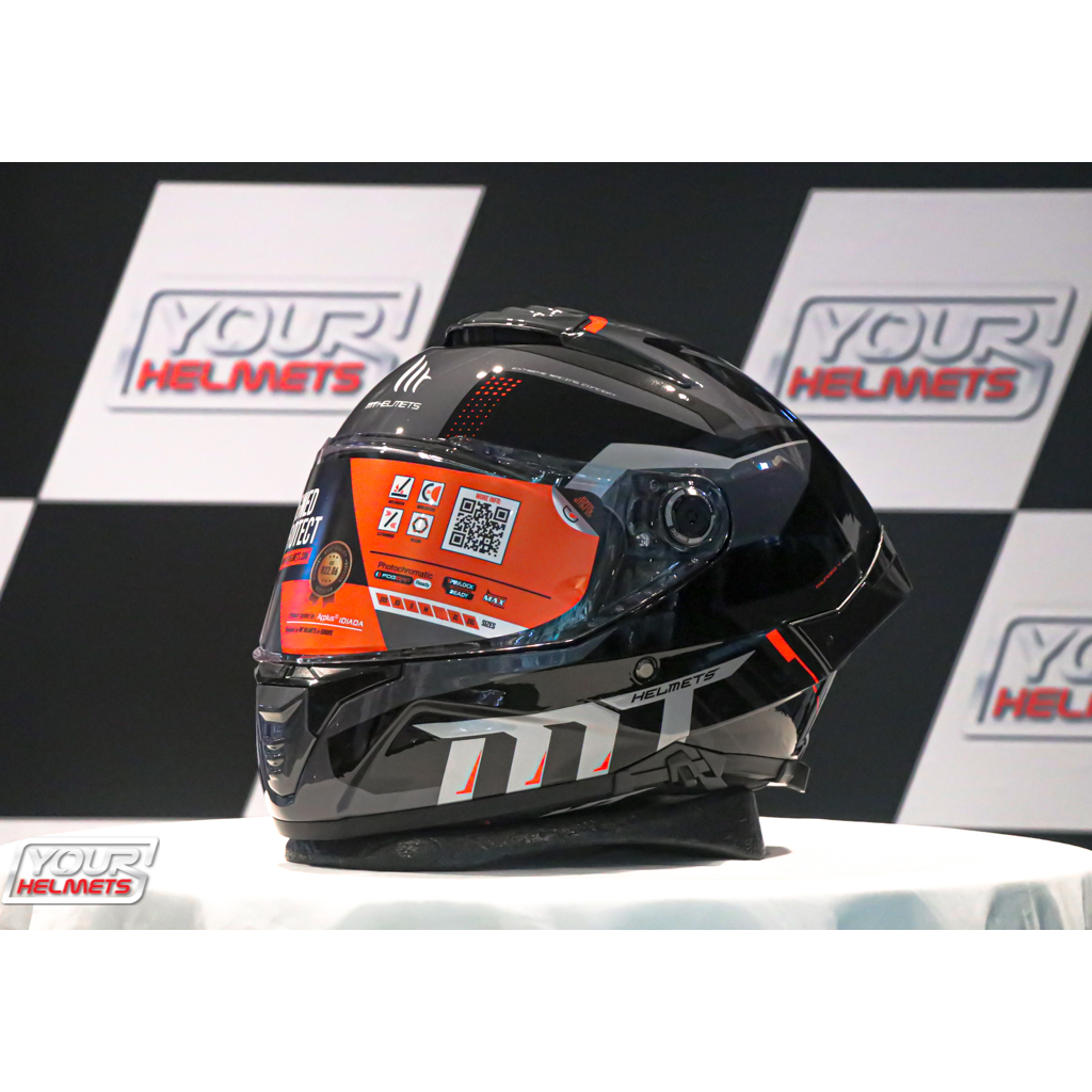 หมวกกันน็อค MT HELMETS รุ่น THUNDER 4 SV GOBLIN GLOSS GREY