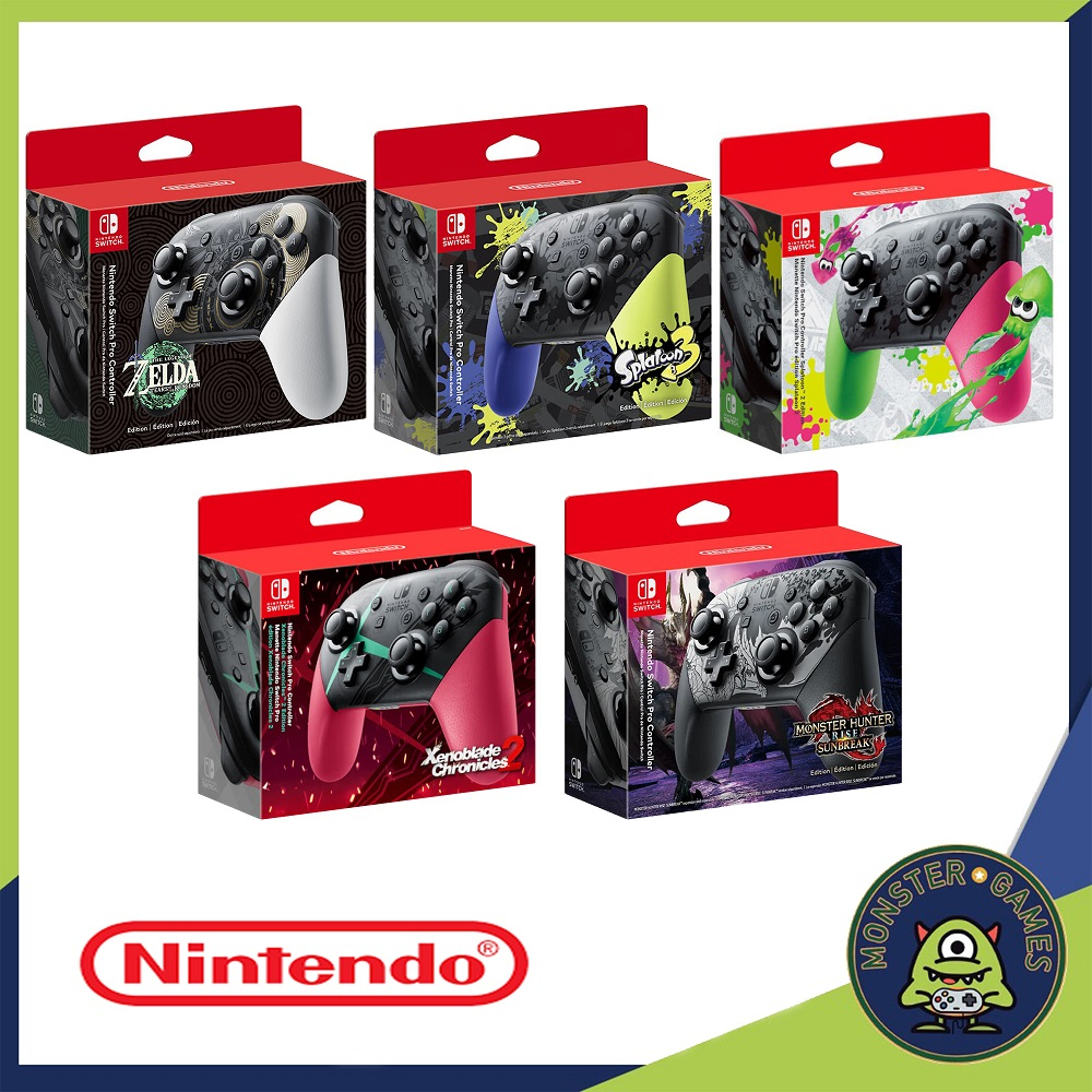 จอย Pro Switch ของแท้!! (Nintendo Switch Pro Controller)(จอยโปร Nintendo Switch)(Joy Pro Switch)