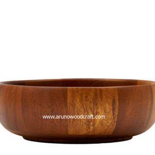 ชามจามจุรี l ACACIA WOOD BOWL