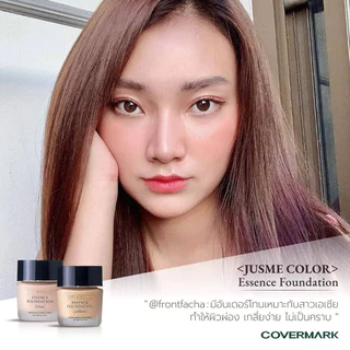 COVERMARK JUSME COLOR Essence Foundation SPF18 PA++ 30g พื้นฐาน คัฟเวอร์มาร์ค ซิลกี้ ฟิท รับประกันของแท้ 100% ส่งตรงจากญี่ปุ่น