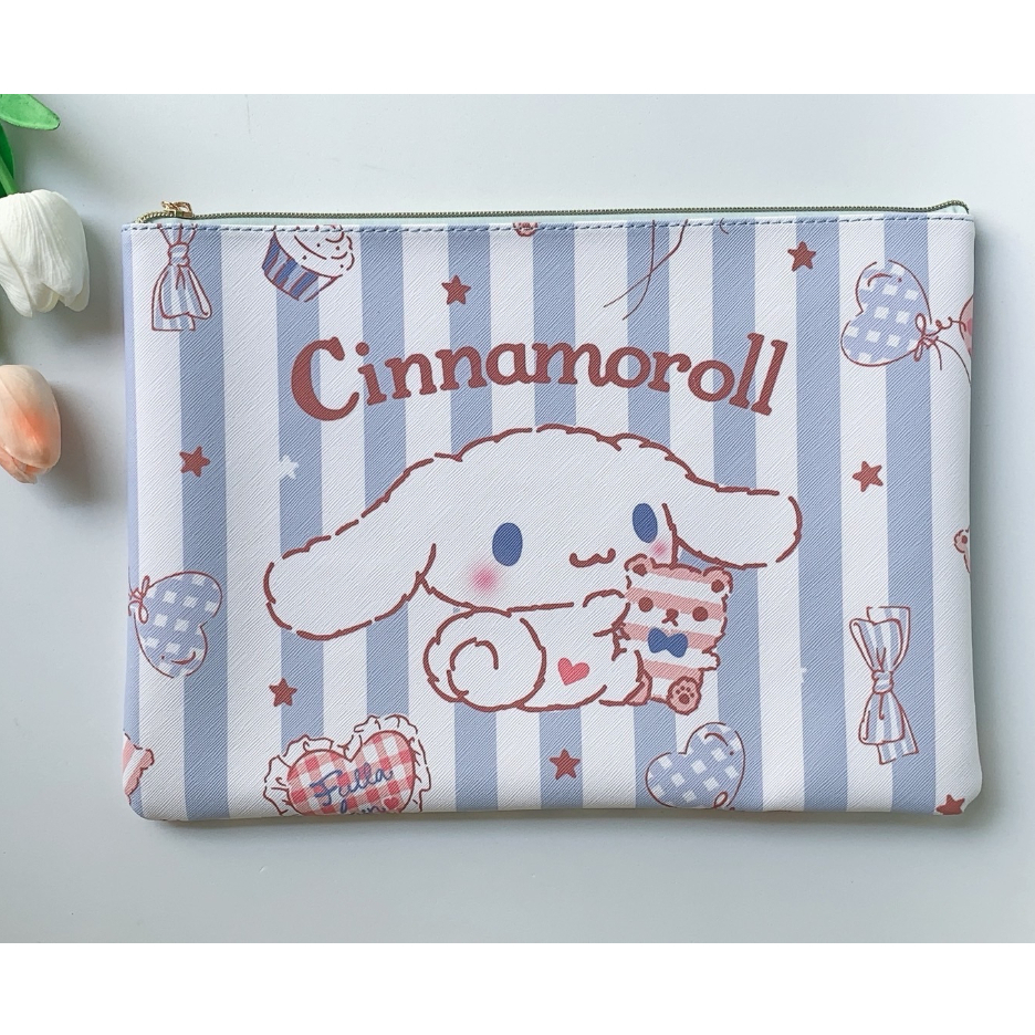 CINNAMOROLL SK เก็บเอกสาร กระเป๋าเอกสาร ซองเอกสาร อย่างดี