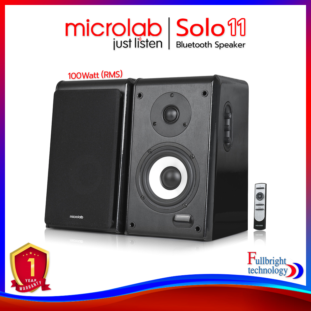 Microlab Solo 11 Bluetooth Speaker 2.0 Ch. (100 Watt) ลำโพงโฮมเธียเตอร์  รับประกันศูนย์ไทย 1 ปี