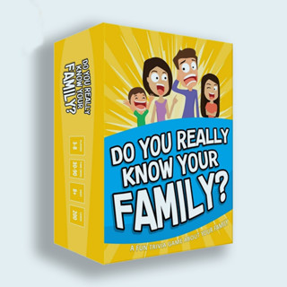 Do You Really Know Your Family? A Fun Family Game Filled with Conversation Starters and Challenges