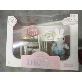 Bunny Play Set ชุดตุ๊กตากระต่ายของเล่นเด็ก