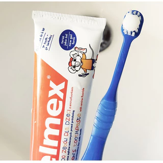 Elmex ยาสีฟันด็กกลืนได้ ตั้งแต่ฟันซี่แรก 0-6 ปี, และ 6 – 12 ปี ยาสีฟันสำหรับเด็ก นำเข้าจากเยอรมัน