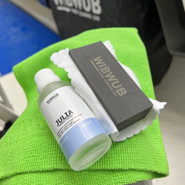 ผ้าสำหรับเช็ดเคลือบเซรามิคและ wax หรือเช็ดกระจก (WIBWUB Polisher) - รูปที่ 2