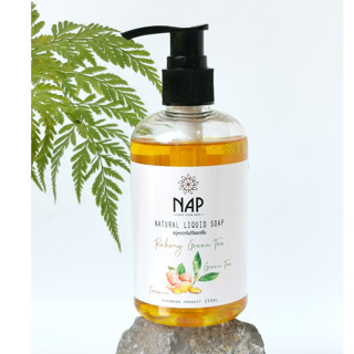 ์NAP Organic Shower Oil สูตรกรีนทีลดสิวที่หลัง DetoxPM2.5 ลดกลิ่นตัว