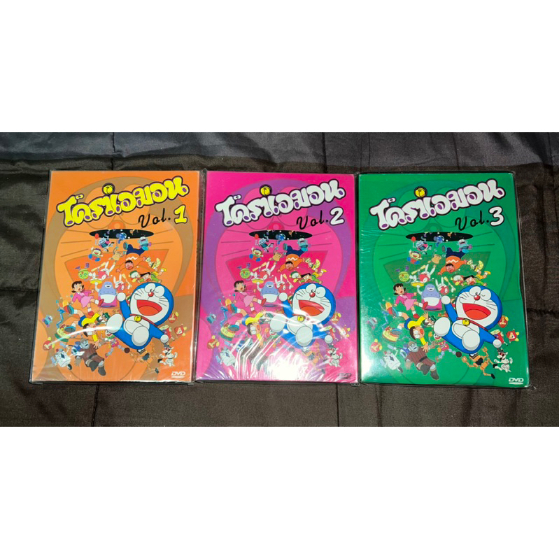 DVD DORAEMON โดราเอม่อน แผ่น 1,2,3