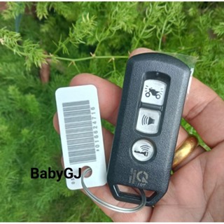 กุญแจรีโมทรถมอเตอร์ไซค์ Honda  adv150 forza300 dream Supercu…