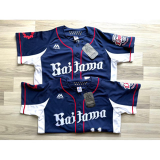 เสื้อเบสบอลญี่ปุ่นมือ1ของแท้:Saitama Seibu Lions