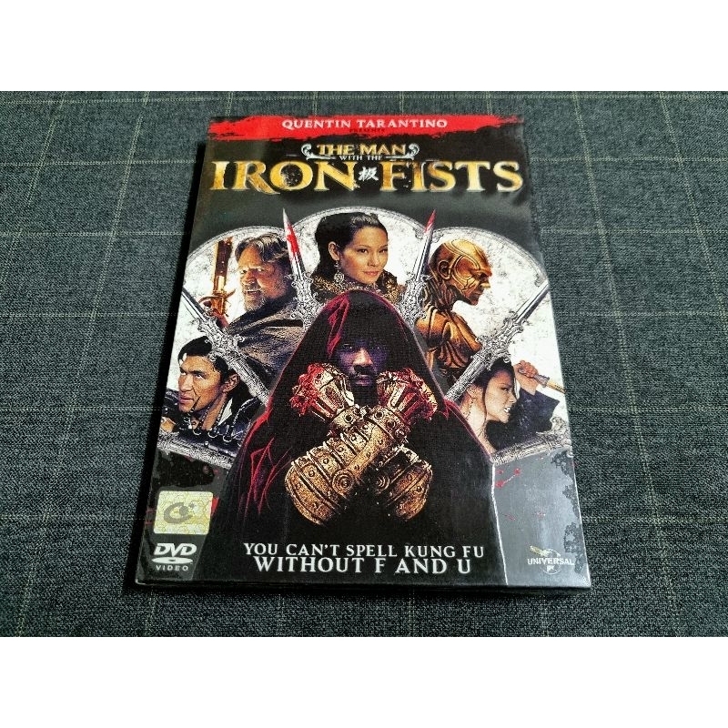 DVD ภาพยนตร์แอ็คชั่นอเมริกันคารวะหนังจีนยุค Shaw Brothers "The Man with the Iron Fists / วีรบุรุษหมั