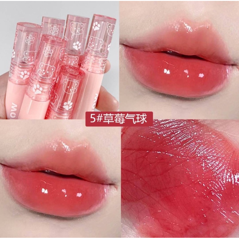 [พร้อมส่ง] KAKASHOW ลิปกลอส ลิปเนื้อดี ทาแล้วปากไม่แห้ง ไม่ตกร่อง ติดทนนานตลอดวันจ้า