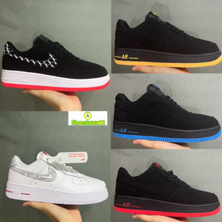 👞รองเท้าผ้าใบ👞 ผ้าใบAir Force 1 รองเท้าผ้าใบผู้ชายและผู้หญิง36-45 Hiend มีกล่อง 👞