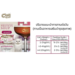[ส่งฟรี+แถม2กป]ชูชู อาหารเสริมบำรุงแมว ซุปไก่สกัดเข้มข้น(80 กรัมx24กระป๋อง)ดูแลไตสำหรับแมวด้วยสารสกัดจากแครนเบอร์รี่