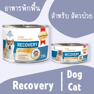 อาหารสำหรับสัตว์ป่วย Smartheart Gold Recovery อาหารเปียก สัตว์ป่วย พักฟื้น หลังผ่าตัด 80 - 170 g