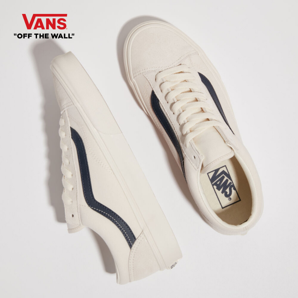 VANS STYLE 36 - MARSHMALLOW/DRESS BLUES รองเท้าผ้าใบ ชาย หญิง