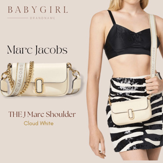 (พร้อมส่ง) Marc Jacobs The J Marc Shoulder Bag สี Cloud White 🤍🌟✨🔥 กระเป๋าสะพายได้สองแบบ ใช้ได้ทุกโอกาส