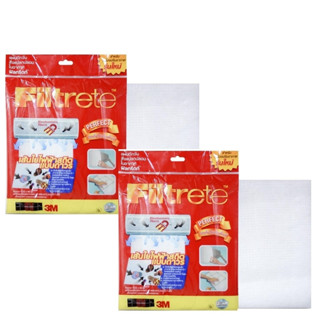 3M Filtrete แผ่นดักจับสิ่งแปลกปลอมในอากาศ (2 Packs)