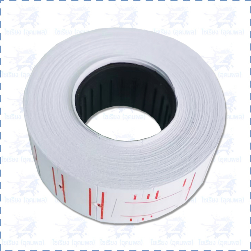 สติ๊กเกอร์ราคา กระดาษตีป้ายราคา AR-750 Arrow Price Tag Sticker 1 ม้วน สำหรับเครื่องตีราคา