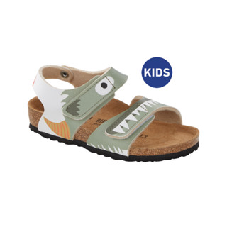 Birkenstock รองเท้าแตะรัดส้น เด็ก รุ่น Palu สี Monster Green - 1015634 (regular)