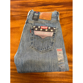 Levi’s 501 ผ้าฟอก Premium Big E made in USA