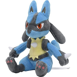 ตุ๊กตา Pokemon Center Original Plush Pokémon Fit Lucario ส่งตรงจากญี่ปุ่น