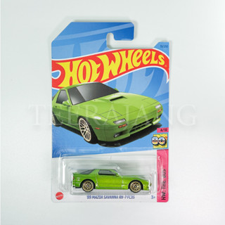 Hotwheels 89 Mazda Savanna RX-7 FC3S- Green Color