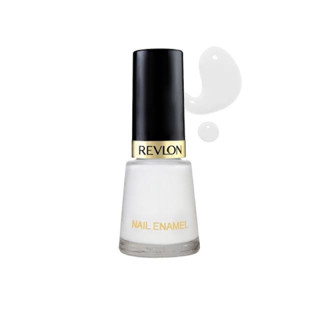 Revlon Core Nail Enamel White On White 050 สีทาเล็บเรฟลอนสีขาว 050