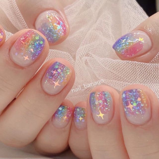 เล็บปลอมสไตล์Jelly star💫🌈🍭 ✨•งานhandmade premium ✨