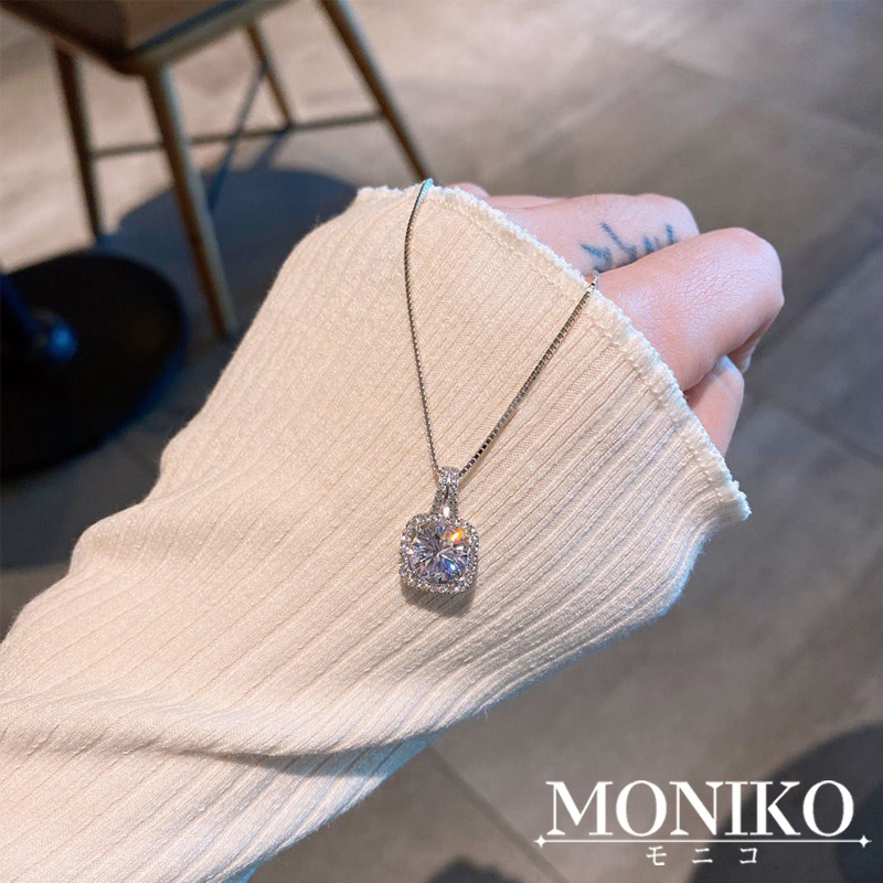MONIKO طقم قلادة وخاتم وحلق بالأحجار — صورة 3