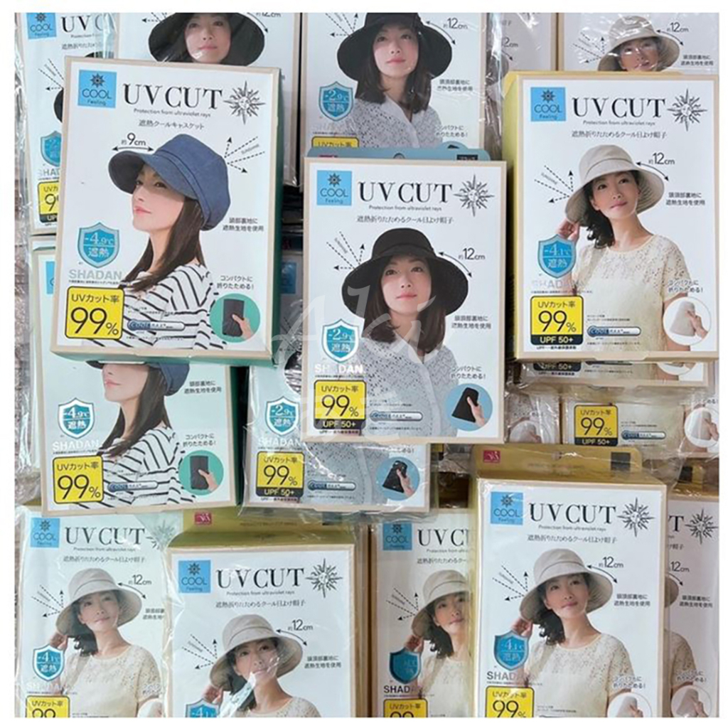 Shadan หมวกกันแดด UV Cut Protection Sun 99% UPF50 นำเข้าจากญี่ปุ่น หมวกกันยูวี