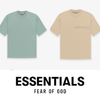 (เสื้อยืด FOG) Fear Of God Essentials Tee Collection  SS23 ของแท้ มือ 1 (Sycamore Sand)