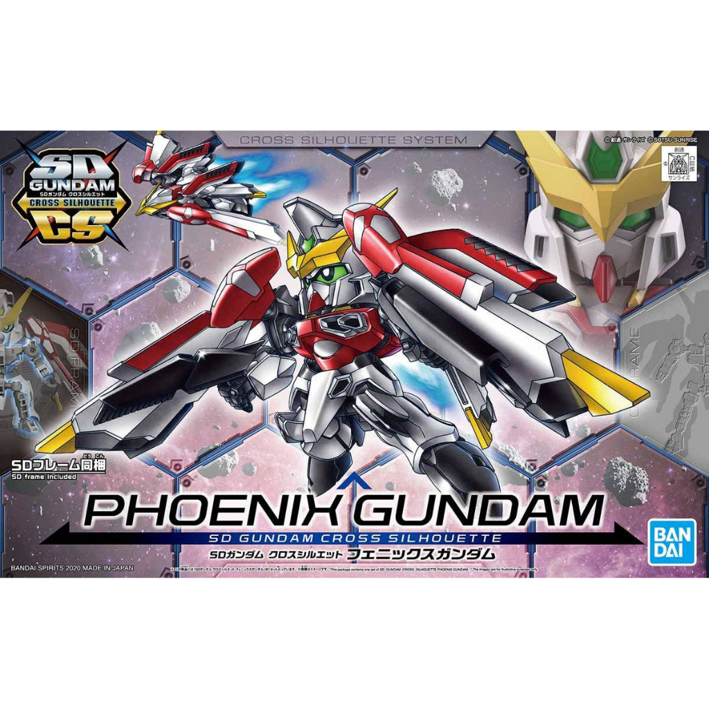 Bandai กันพลา SD GUNDAM CROSS SILHOUETTE PHOENIX GUNDAM กันดั้ม พร้อมส่ง งานแท้