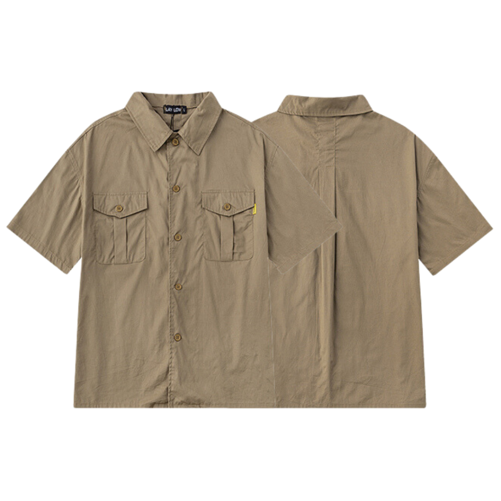 Butter up เสื้อเชิ้ตแขนสั้น “Tortilla Shirt Campground” Short Shirt