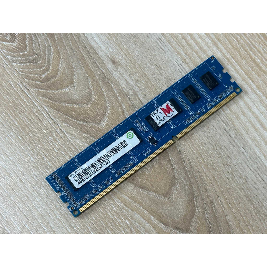 ของแท้ มือสอง สภาพดี แรม(RAM) DDR3 Ramaxel 4GB bus1333 (4GB X 1)