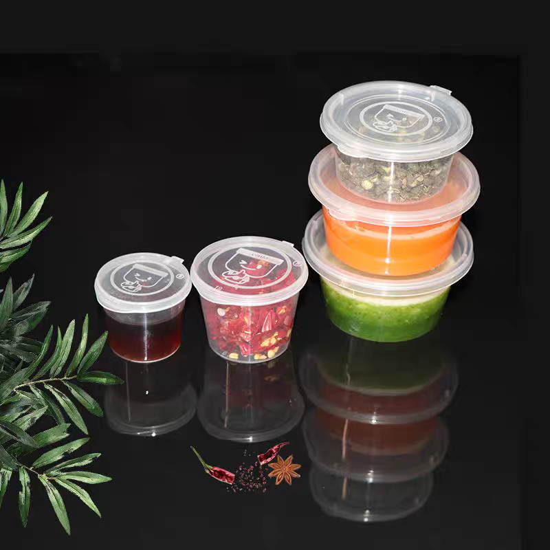 ถ้วยน้ำจิ้มฝาติด 1.5oz. (ลัง 1000 ชุดพร้อมฝา) P1.5 ใส่เครื่องปรุง ใส่น้ำจิ้ม ซอส ใช้แล้วทิ้ง - รูปที่ 2