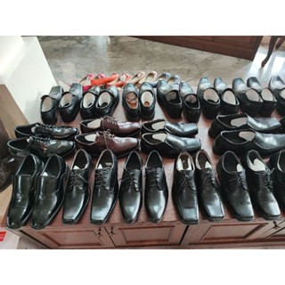 รองเท้าหนังชามัวร์ หนังวัวแท้ style1