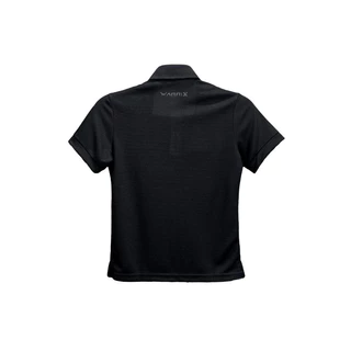 WARRIX เสื้อโปโลเบสิคเด็ก แขนสั้น WA-3315KN ดำ-AA