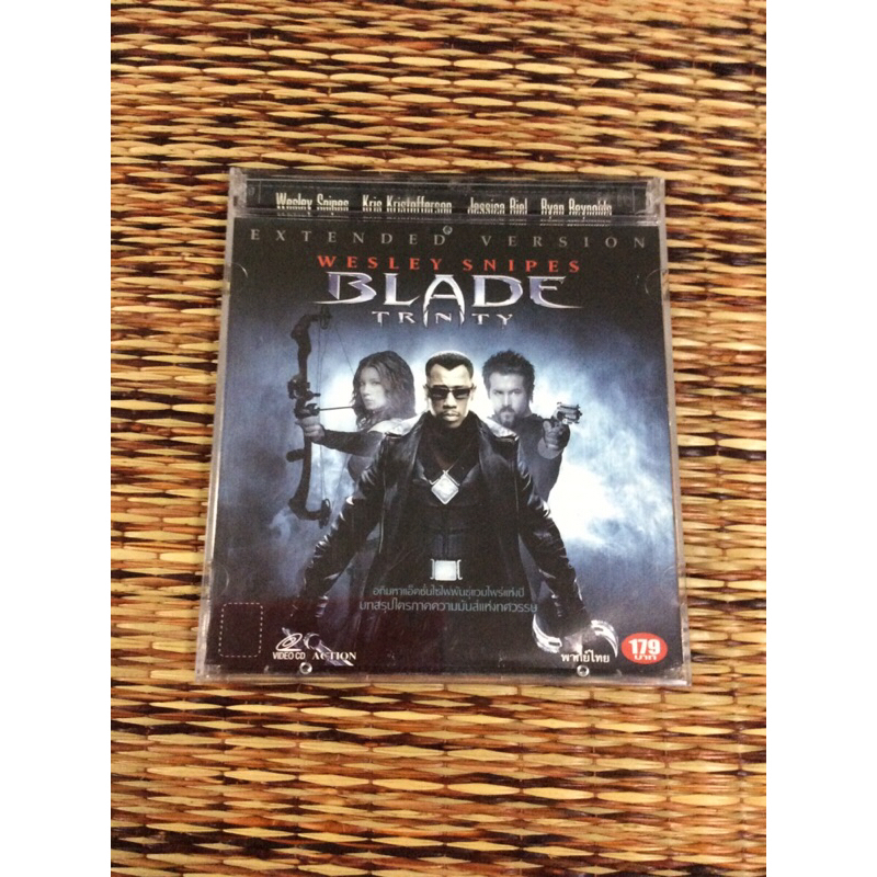VCD ภาพยนตร์ BLADE TRINITY เบลด 3 อำมหิต พันธุ์อมตะ (พากษ์ไทย)