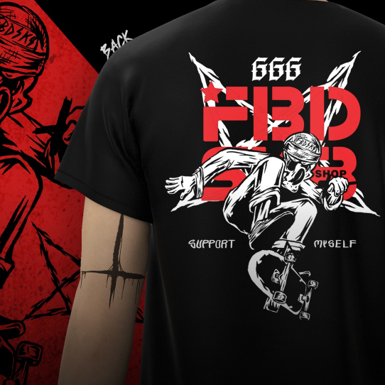 FBD AP JACKZABI SKATE T-SHIRT 2022