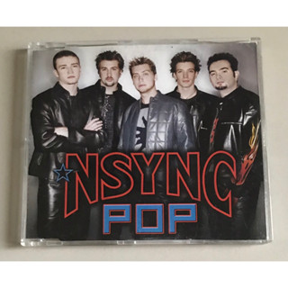 ซีดีซิงเกิ้ล ของแท้ ลิขสิทธิ์ มือ 2 สภาพดี...ราคา 250 บาท “NSYNC” ซิงเกิ้ล "Pop"*แผ่นหายาก Made in EU*