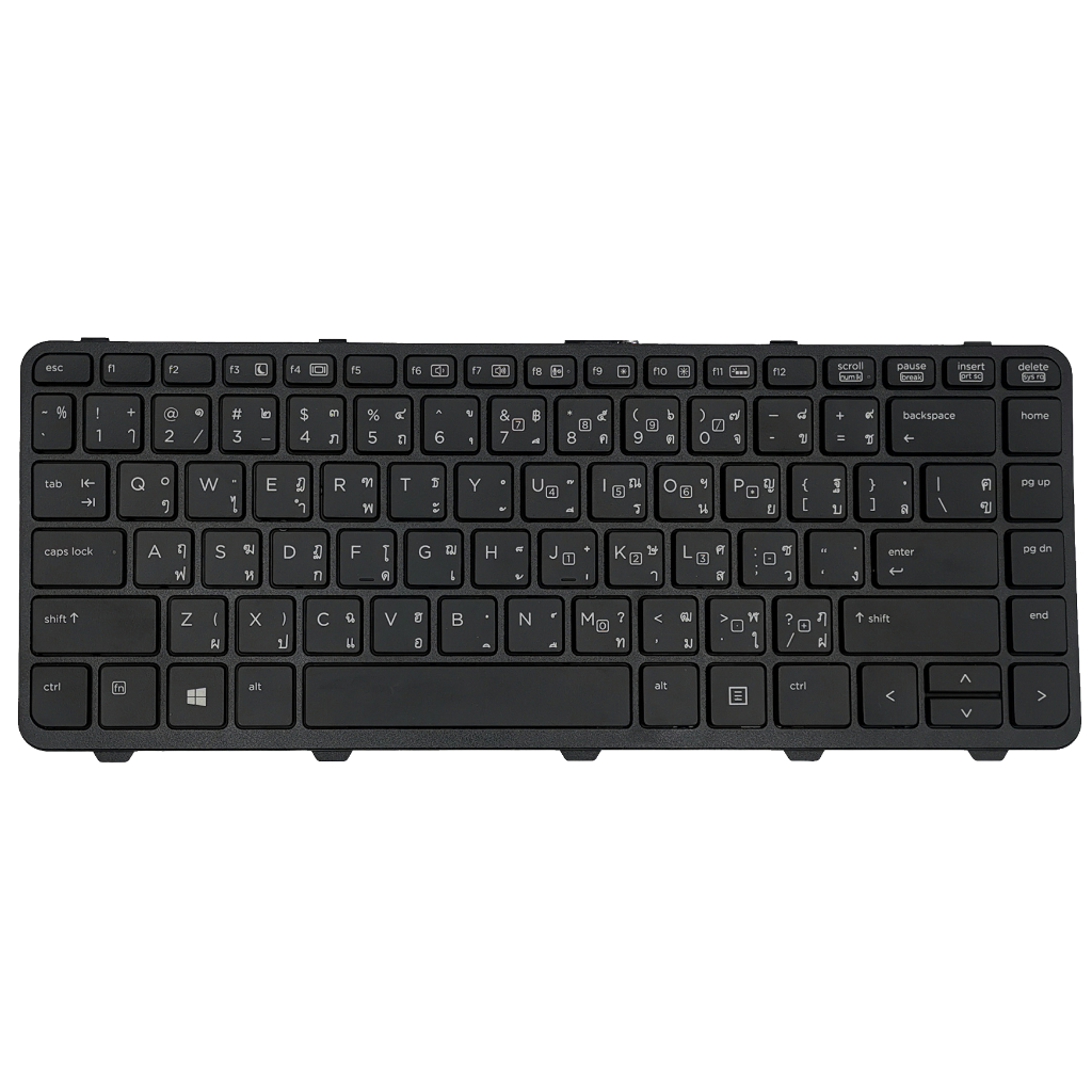 KEYBOARD คีย์บอร์ด HP PROBOOK 440 G0 440 G1 440 G2 430 G2 445 G1 640 G1 645 G1 ไทย-อังกฤษ