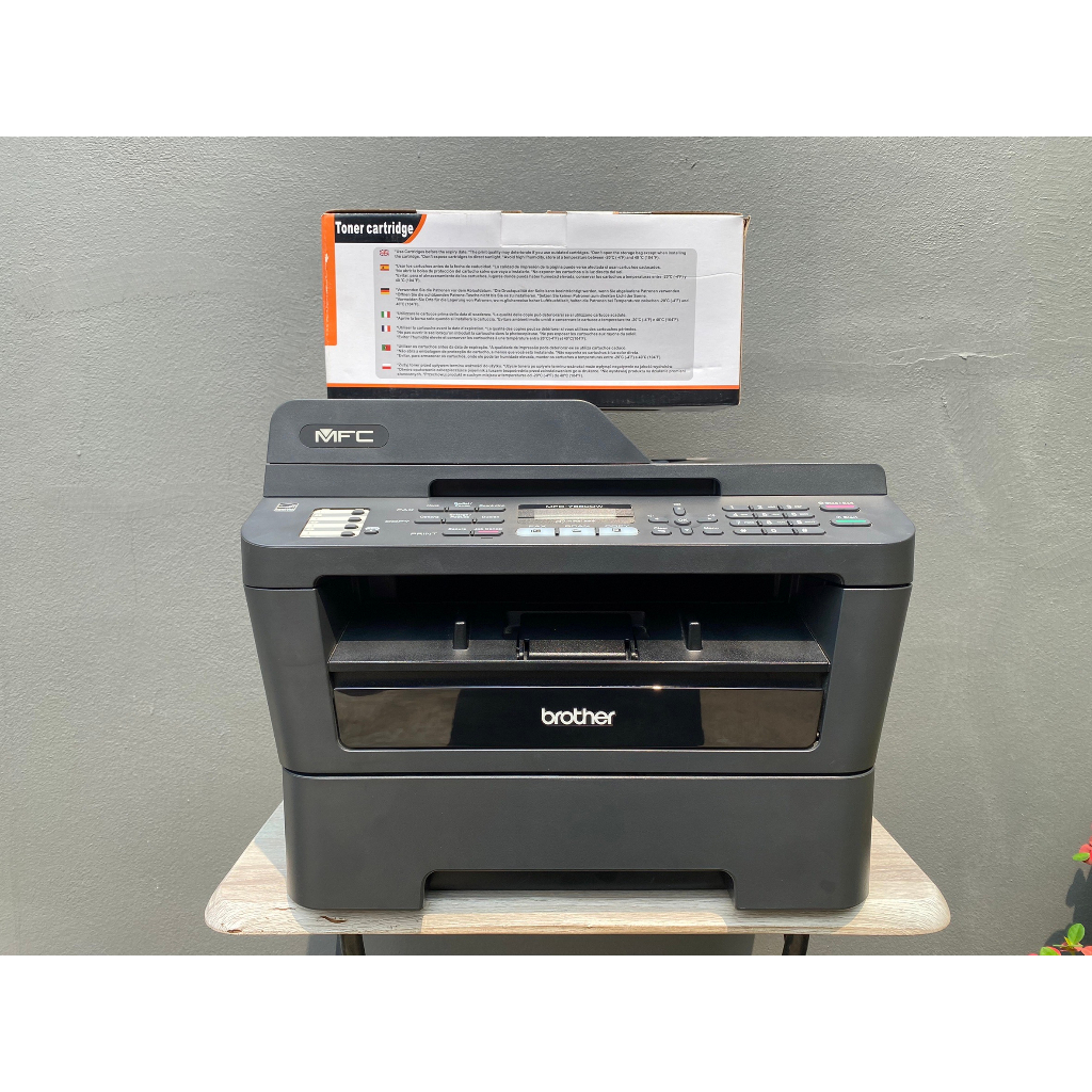 ปริ้นเตอร์ Brother MFC-7860DW WIFI + TN2280หมึกใหม่  Printer Copy Scan จบในเครื่องเดียว รับประกัน 3เดือน พร้อมส่ง มือสอง